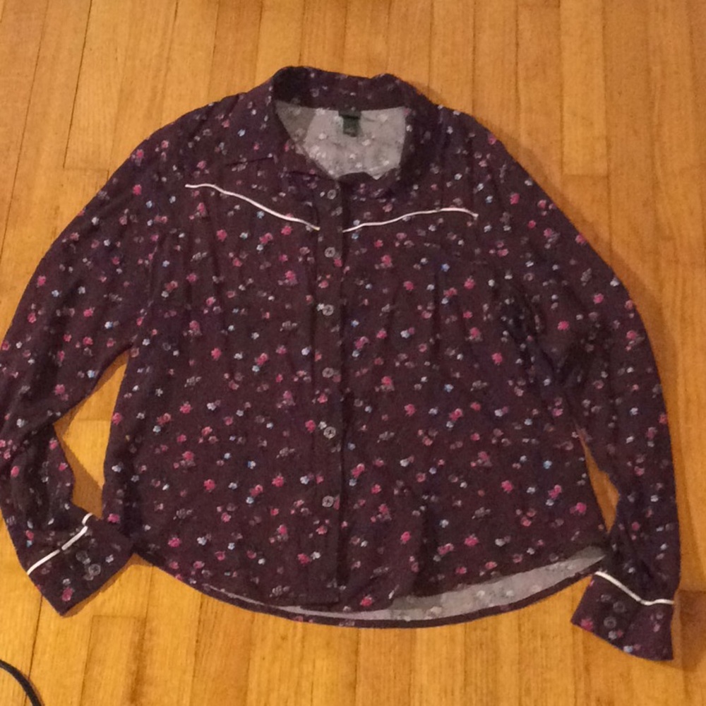 Wild Fable Button Down Floral Shirt